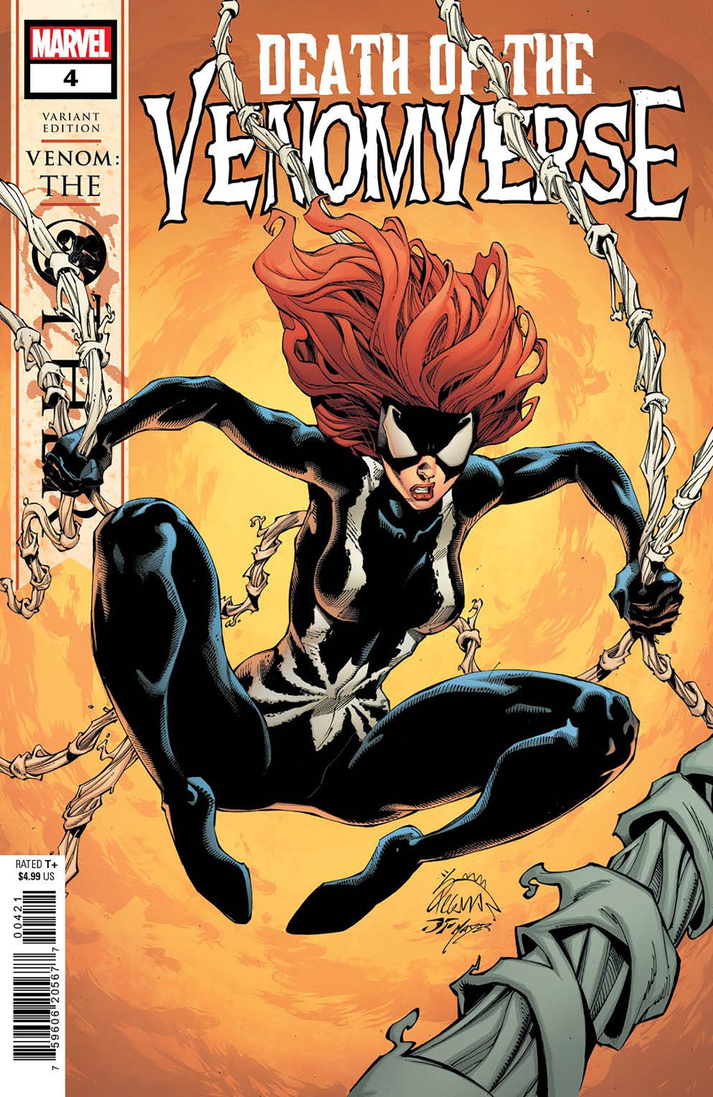 DEATH OF VENOMVERSE #4 (OF 5) RYAN STEGMAN VENOM OTHER VAR - Comicbookeroo