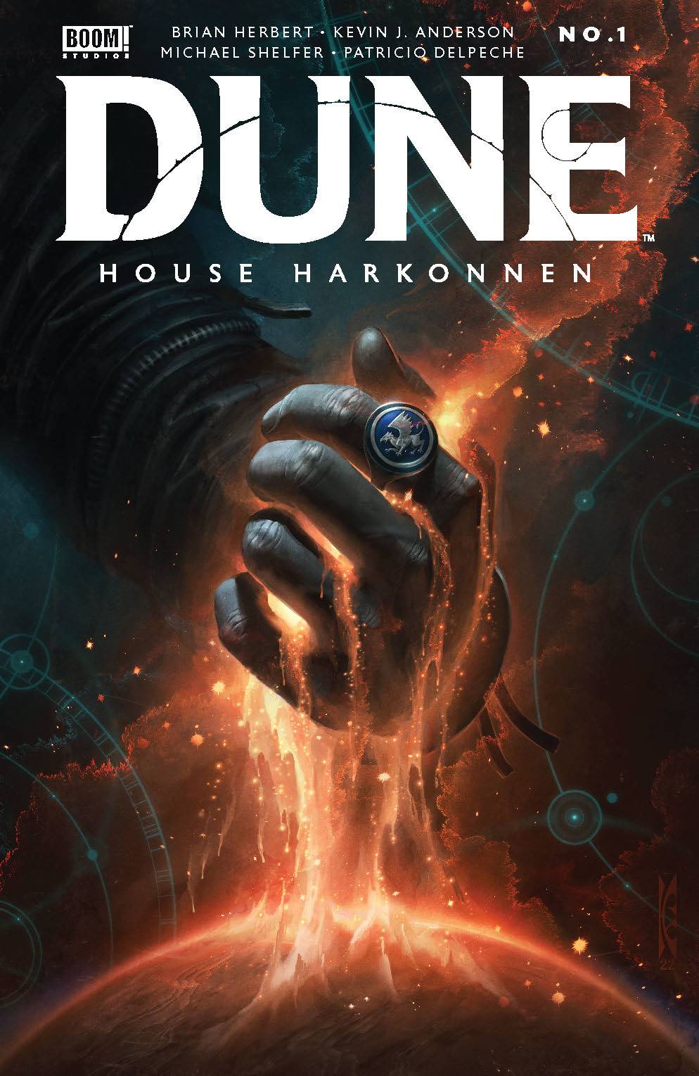 DUNE HOUSE HARKONNEN #1 (OF 12) CVR A SWANLAND (MR) - Comicbookeroo