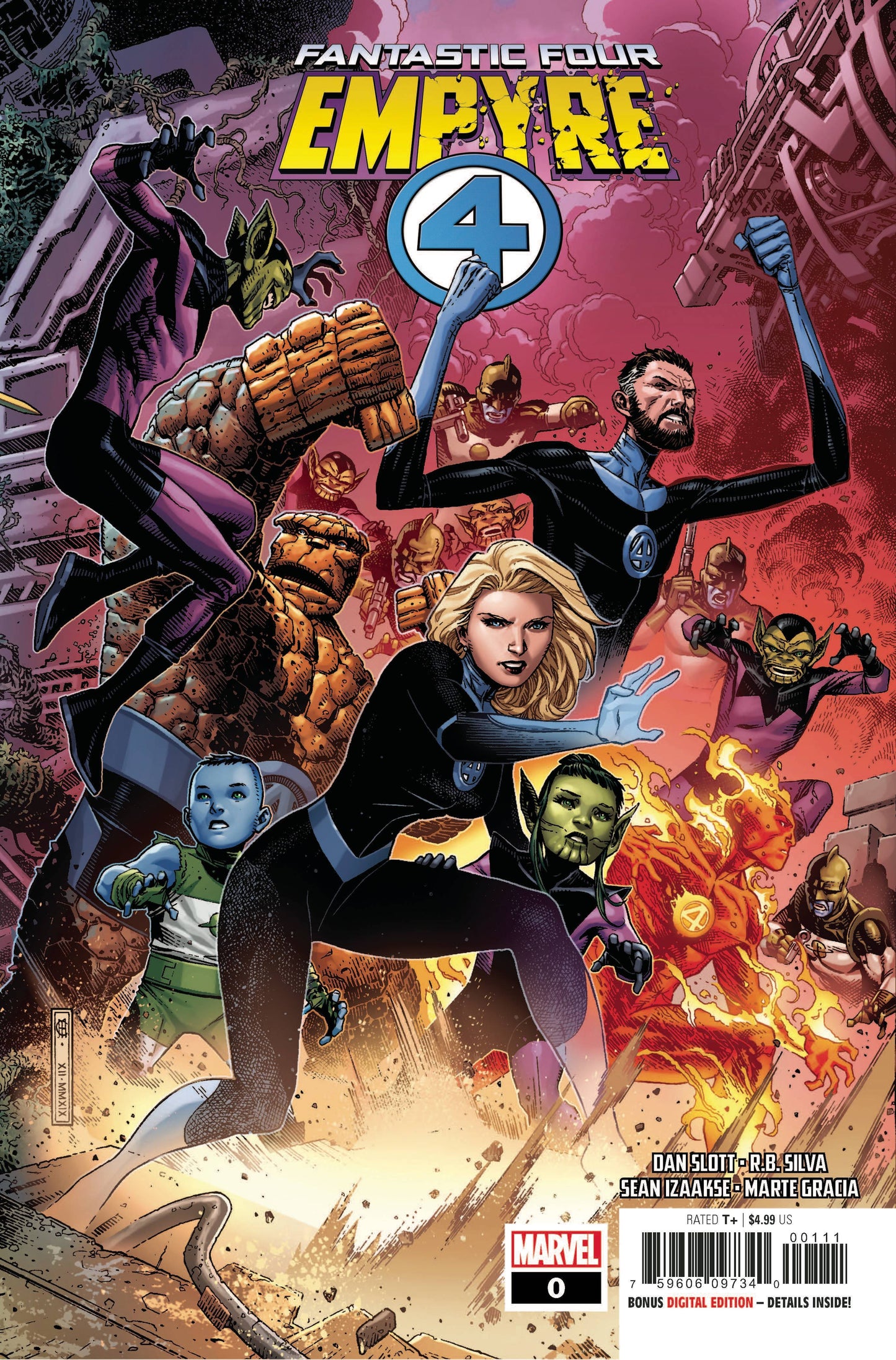 EMPYRE FANTASTIC FOUR #0 - Comicbookeroo