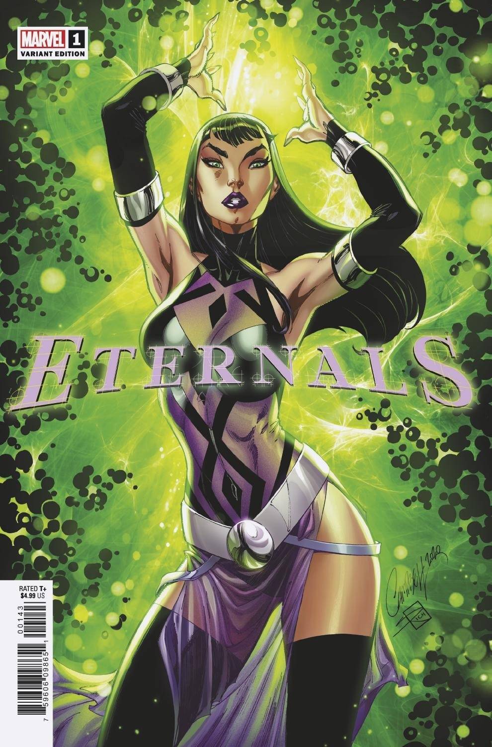 ETERNALS #1 JS CAMPBELL VAR - Comicbookeroo