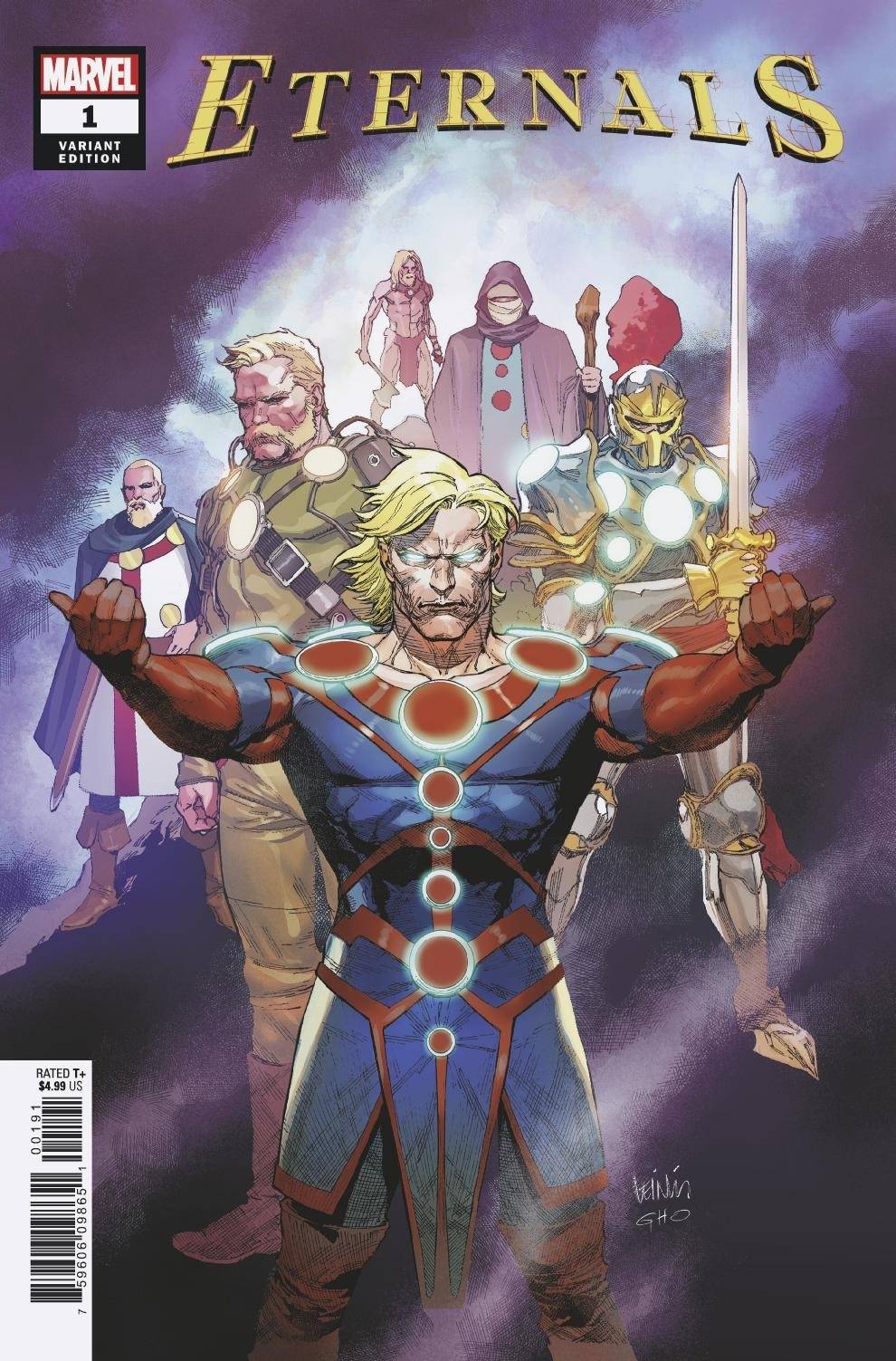 ETERNALS #1 YU VAR - Comicbookeroo