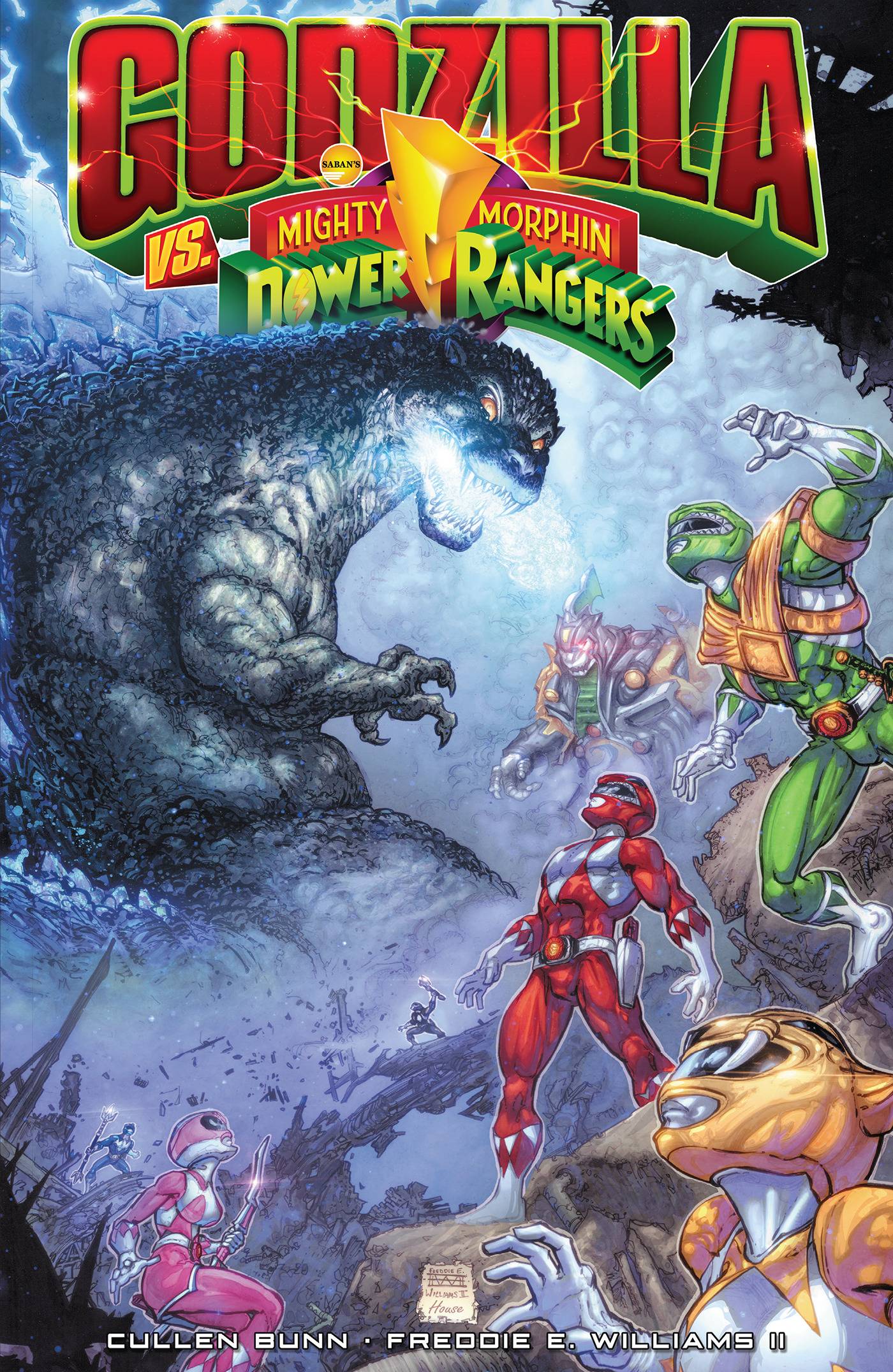 GODZILLA VS MMPR TP - Comicbookeroo