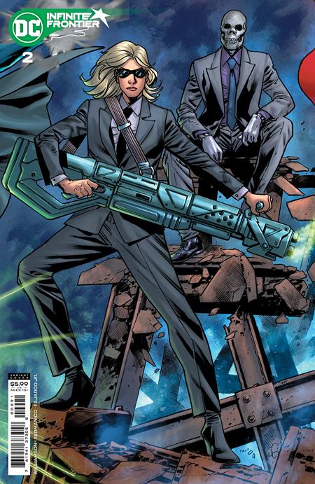 INFINITE FRONTIER #2 (OF 6) CVR B BRYAN HITCH CARD STOCK VAR - Comicbookeroo