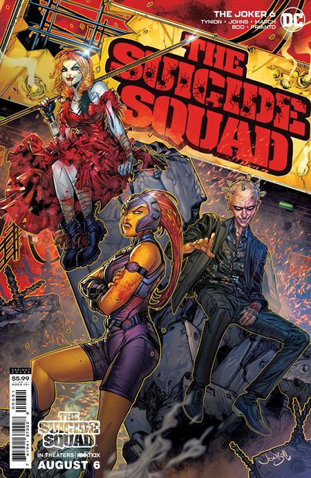 JOKER #6 CVR D JONBOY MEYERS THE SUICIDE SQUAD MOVIE VAR - Comicbookeroo