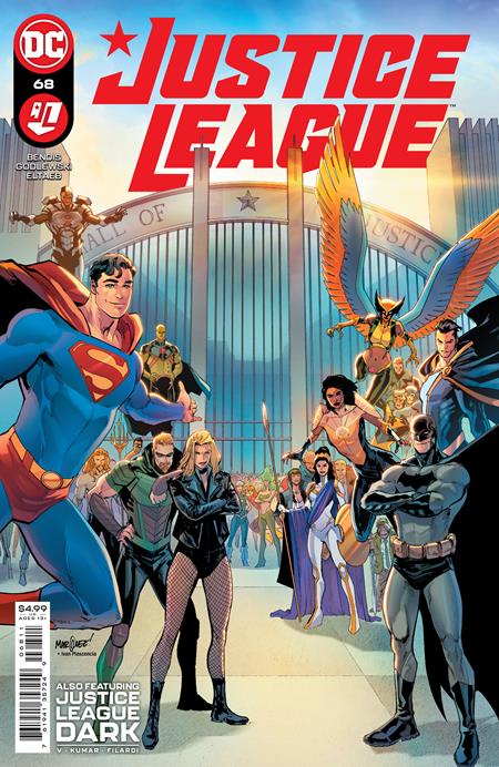 JUSTICE LEAGUE #68 CVR A DAVID MARQUEZ - Comicbookeroo