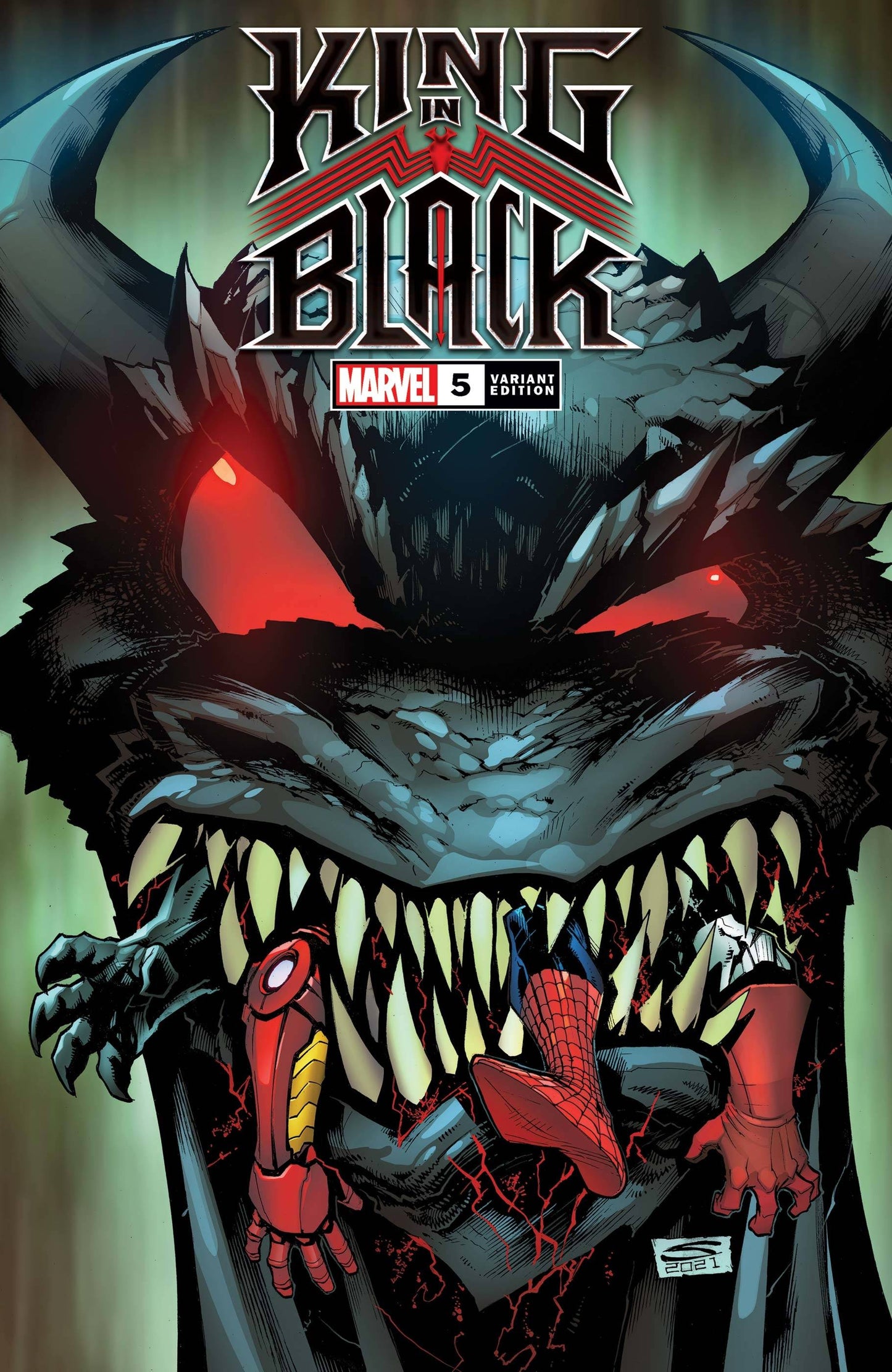 KING IN BLACK #5 (OF 5) SANDOVAL DRAGON VAR 1:50 INCV - Comicbookeroo