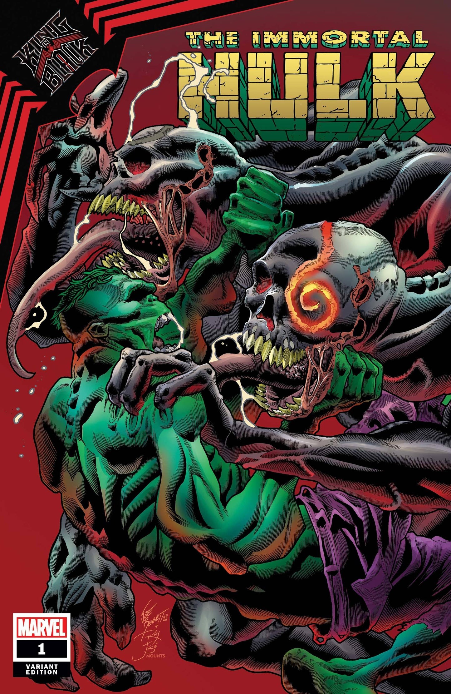 KING IN BLACK IMMORTAL HULK #1 BENNETT VAR - Comicbookeroo
