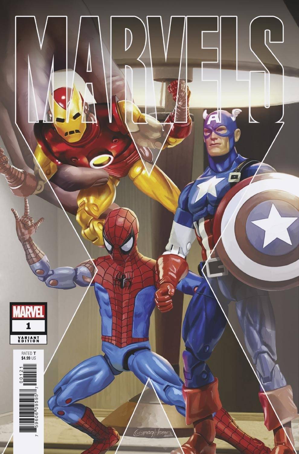 MARVELS X #1 (OF 6) 1:50 HORN INCV - Comicbookeroo