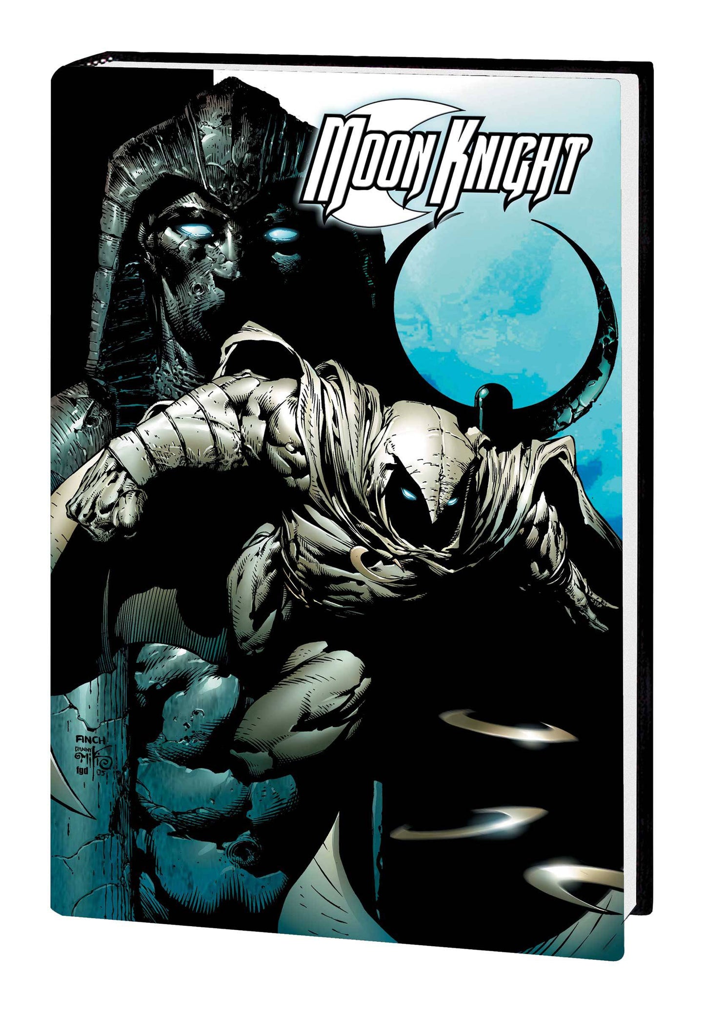 MOON KNIGHT HUSTON BENSON HURWITZ OMNIBUS HC FINCH CVR - Comicbookeroo