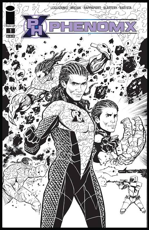 PHENOM X #1 (OF 5) CVR C 1:10 INCV MUNIZ B&W - Comicbookeroo