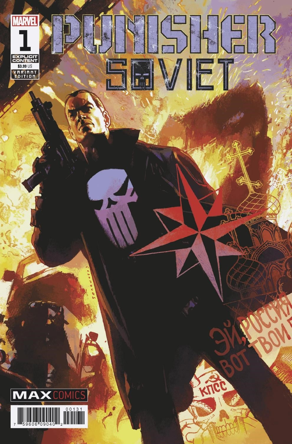 PUNISHER SOVIET #1 (OF 6) (MR) - Comicbookeroo