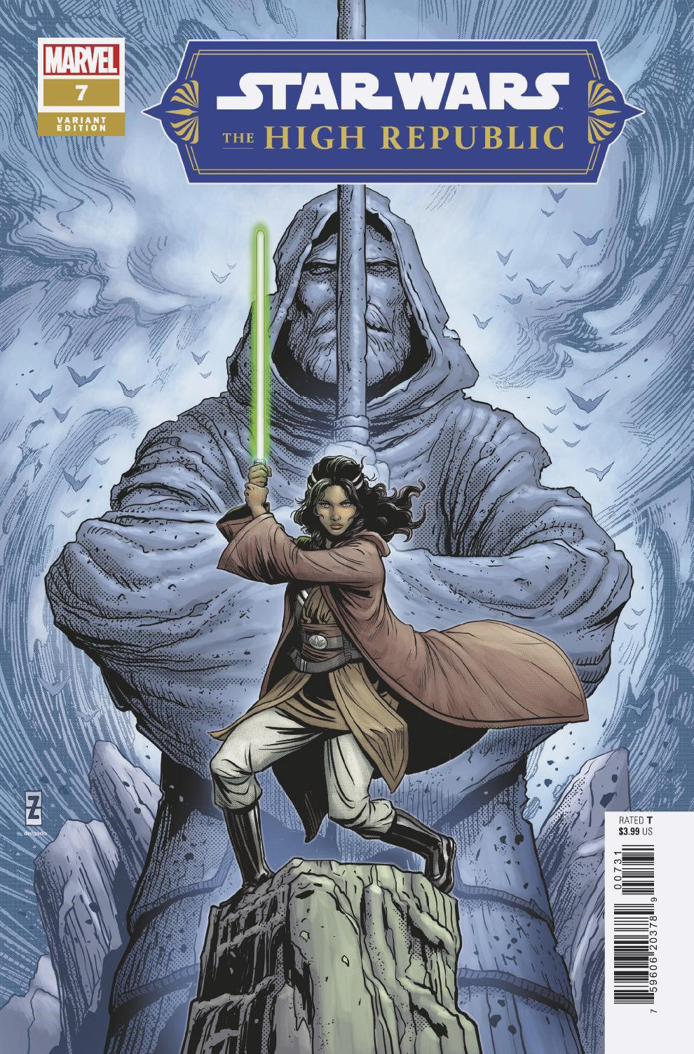 STAR WARS HIGH REPUBLIC #7 ZIRCHER VAR 1:25 INCV - Comicbookeroo