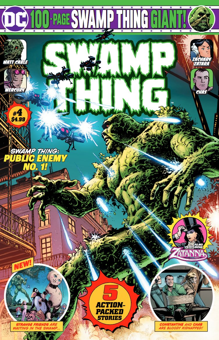SWAMP THING GIANT #4 - Comicbookeroo