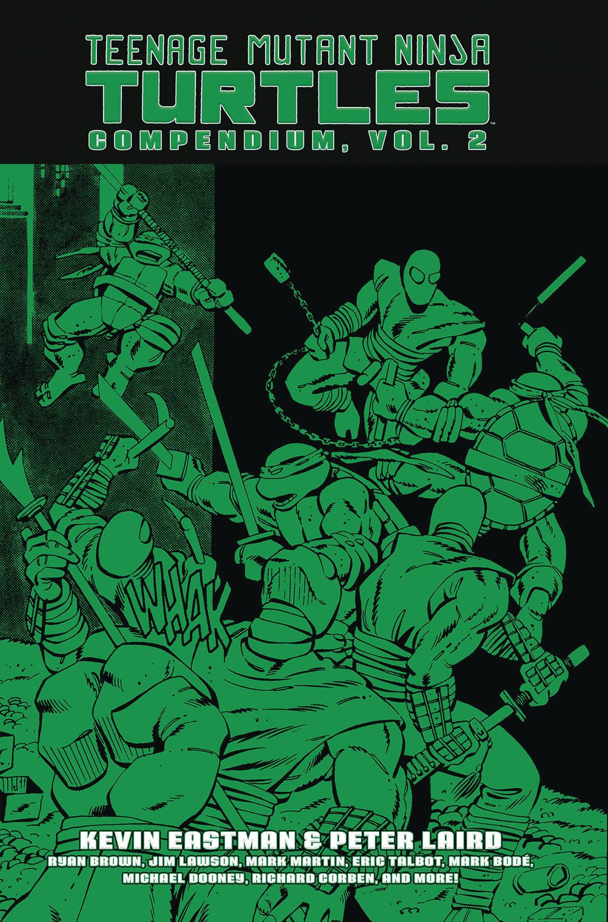 TEENAGE MUTANT NINJA TURTLES COMPENDIUM HC VOL 02 - Comicbookeroo