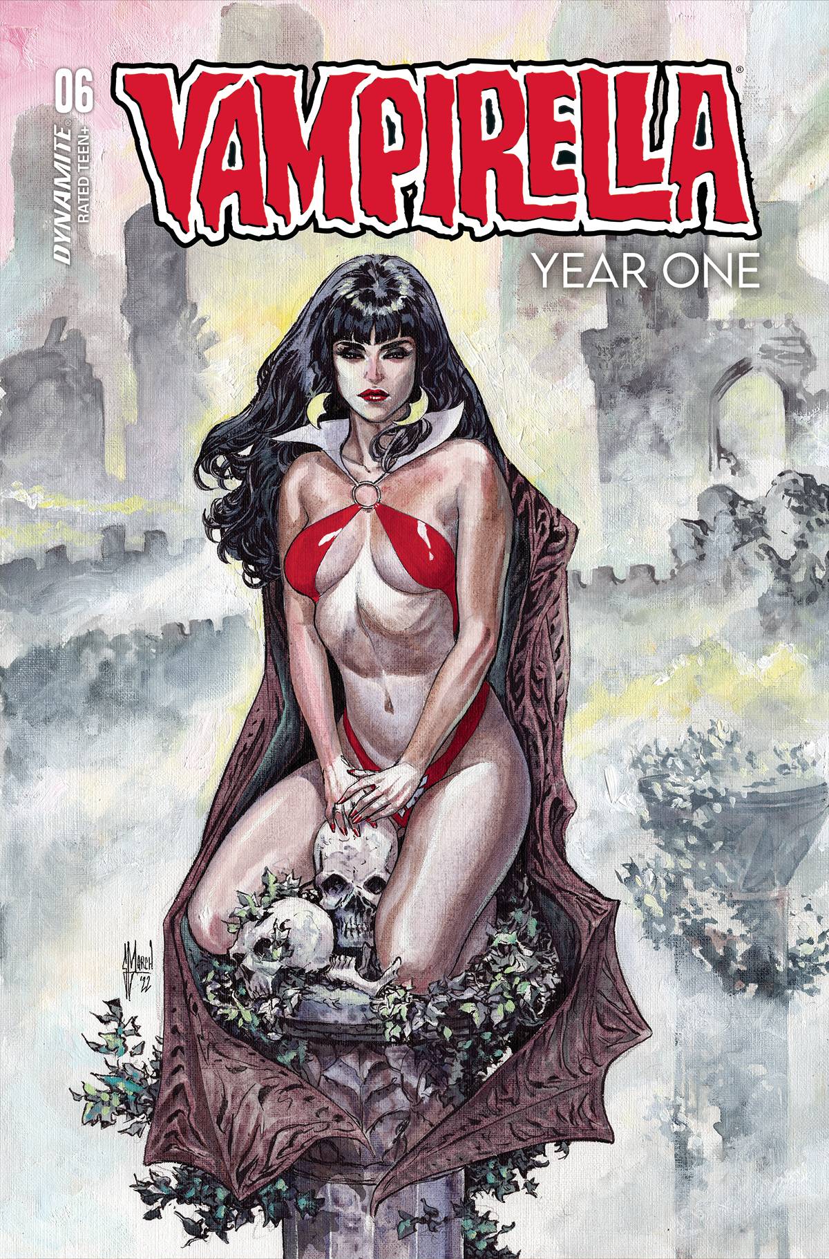 VAMPIRELLA YEAR ONE #6 CVR D MARCH - Comicbookeroo