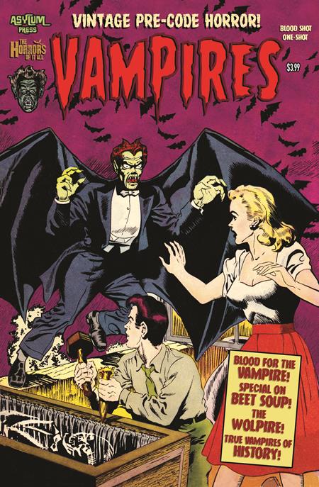 VAMPIRES BLOOD SHOT (ONE SHOT) CVR A SID CHECK - Comicbookeroo