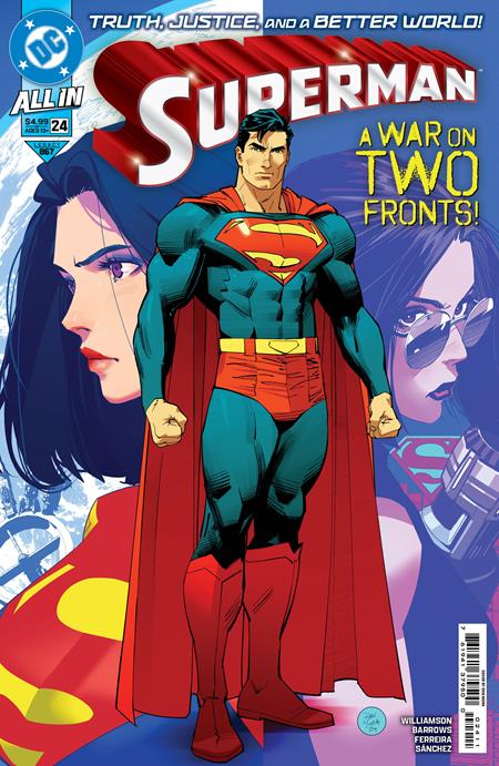 SUPERMAN #24 CVR A DAN MORA