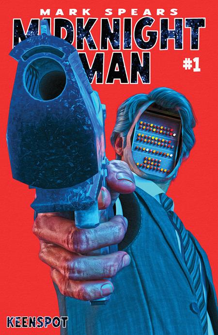 MARK SPEARS MIDKNIGHT MAN #1 (ONE SHOT) CVR C MARK SPEARS FACE OFF VAR (Backorder, Allow 4-5 Weeks)