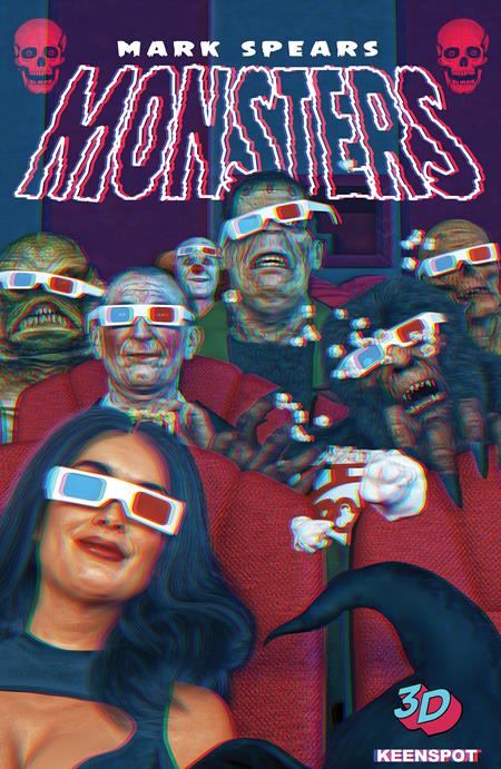 MARK SPEARS MONSTERS #9 CVR D MARK SPEARS MONSTERS MATINEE 3-D VAR (Backorder, Allow 4-5 Weeks)