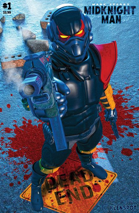 MARK SPEARS MIDKNIGHT MAN #1 (ONE SHOT) CVR F MARK SPEARS DEAD END FOC ADD-ON VAR (Backorder, Allow 4-5 Weeks)