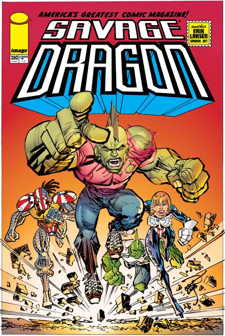 SAVAGE DRAGON #280 CVR A ERIK LARSEN (MR) (13 May Release)