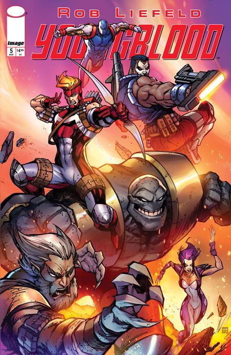 YOUNGBLOOD #5 CVR D ALE GARZA VAR (MR) (15 Apr Release)