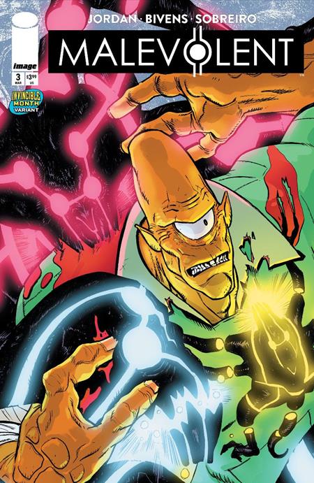 MALEVOLENT #3 CVR B JOHN BIVENS & FELIPE SOBREIRO INVINCIBLE TEAM UP VAR (MR) (08 Apr Release)