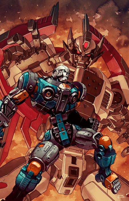 ASTROBOTS #5 (OF 5) CVR C HECTOR TRUNNEC VAR (Backorder, Allow 4-5 Weeks)
