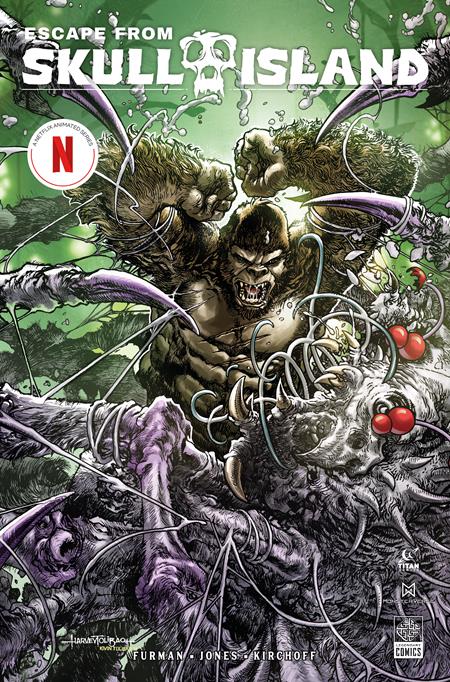 ESCAPE FROM SKULL ISLAND #3 CVR A HARVEY TOLIBAO (15 Apr Release)