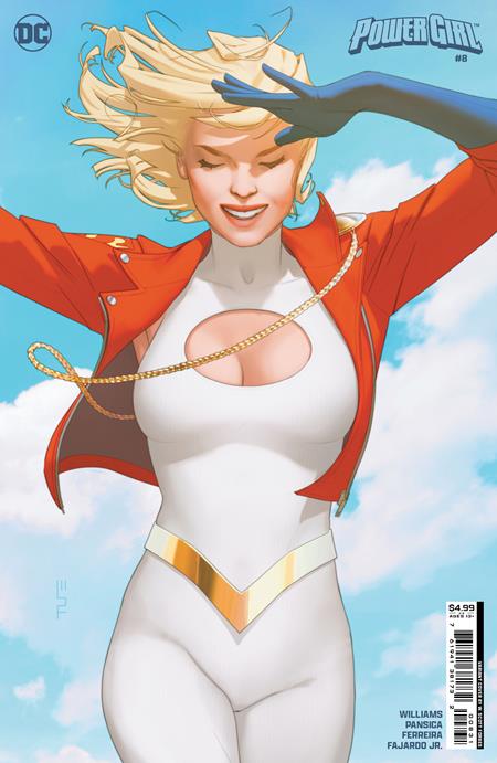POWER GIRL #8 CVR C W SCOTT FORBES CARD STOCK VAR (HOUSE OF BRAINIAC) - Comicbookeroo