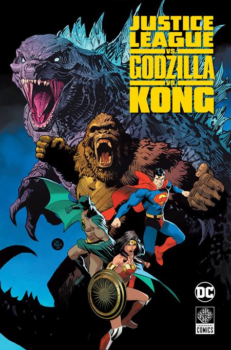 JUSTICE LEAGUE VS GODZILLA VS KONG HC (Backorder, Allow 4-5 Weeks) - Comicbookeroo