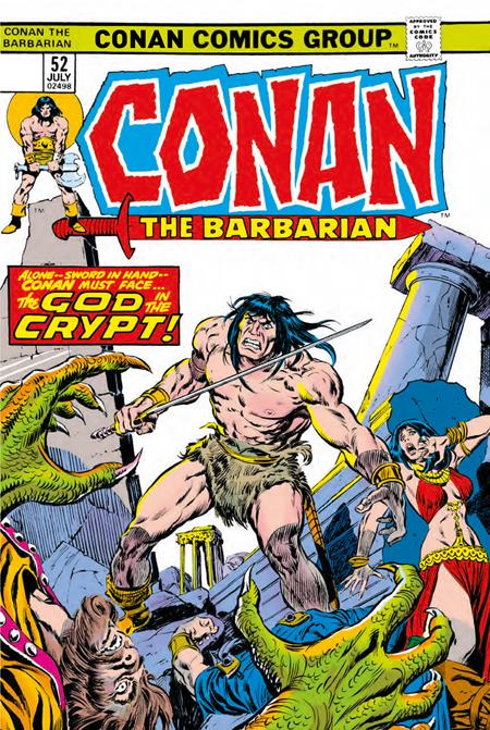 CONAN THE BARBARIAN THE ORIGINAL COMICS OMNIBUS HC VOL 03 REGULAR EDITION JOHN BUSCEMA (MR) (Backorder, Allow 4-5 Weeks)