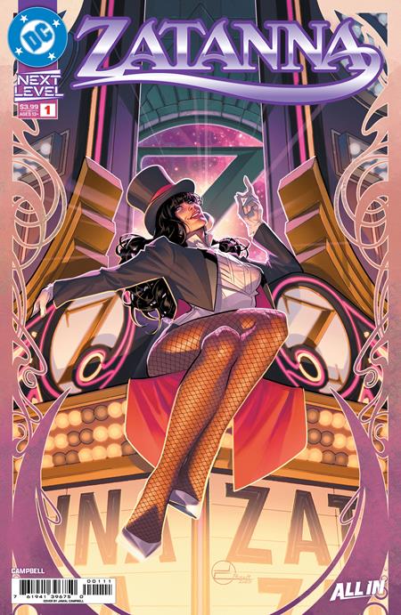 ZATANNA (2026) #1 CVR A JAMAL CAMPBELL (Limit 1 per person)
