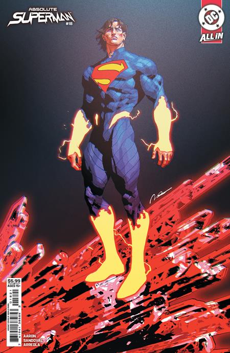 ABSOLUTE SUPERMAN #18 CVR B GERALD PAREL CARD STOCK VAR (01 Apr Release)