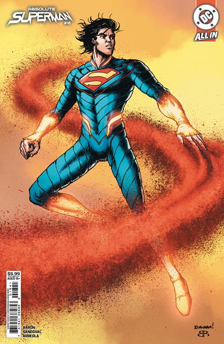 ABSOLUTE SUPERMAN #18 CVR D CHRIS BURNHAM CARD STOCK VAR (01 Apr Release)