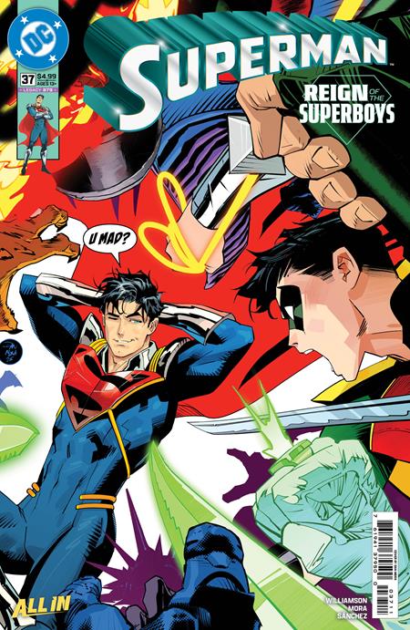 SUPERMAN #37 CVR A DAN MORA (THE REIGN OF THE SUPERBOYS) (Limit 1 per person)