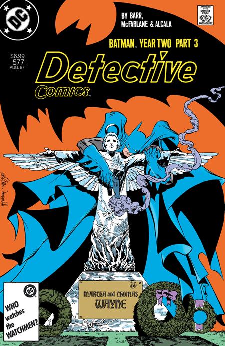 DETECTIVE COMICS #577 FACSIMILE EDITION CVR C TODD MCFARLANE FOIL VAR (YEAR TWO PART 3 OF 4) (Backorder, Allow 4-5 Weeks)