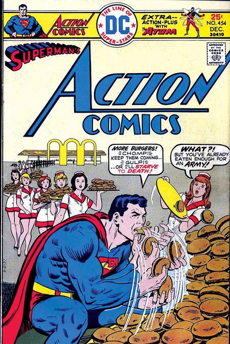 ACTION COMICS #454 FACSIMILE EDITION CVR A BOB OKSNER (08 Apr Release)