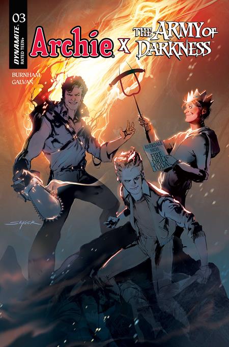 ARCHIE X ARMY OF DARKNESS #3 CVR E STUART SAYGER VAR (08 Apr Release)