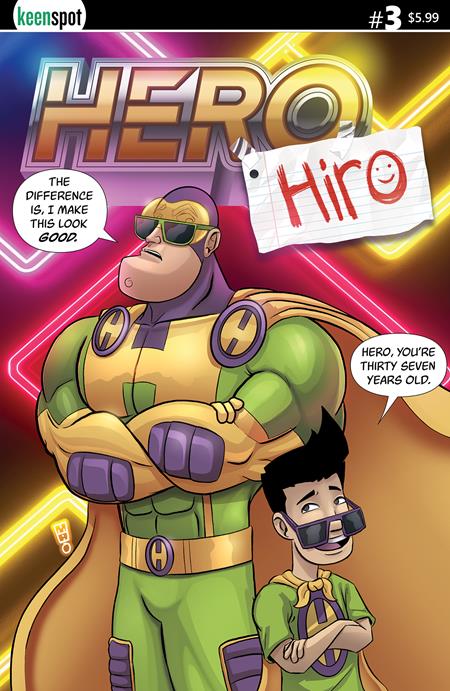 HERO HIRO #3 CVR A MICHAEL ADAMS (29 Apr Release)
