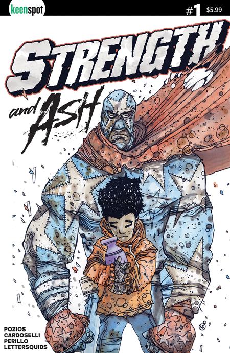 STRENGTH & ASH #1 CVR A STEFANO CARDOSELLI FRANCESCA PERILLO FATHERS LOVE (22 Apr Release)