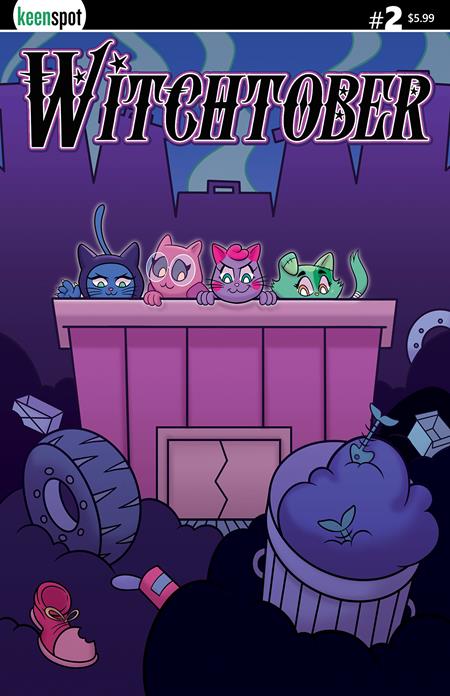 WITCHTOBER #2 CVR C FER LOZADA GARBAGE PAIL CATS VAR (29 Apr Release)