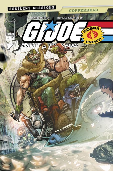 GI JOE A REAL AMERICAN HERO SSSILENT MISSIONS COPPERHEAD #1 (ONE SHOT) CVR A HOWARD PORTER & ROMULO FAJARDO JR (Backorder, Allow 4-5 Weeks)