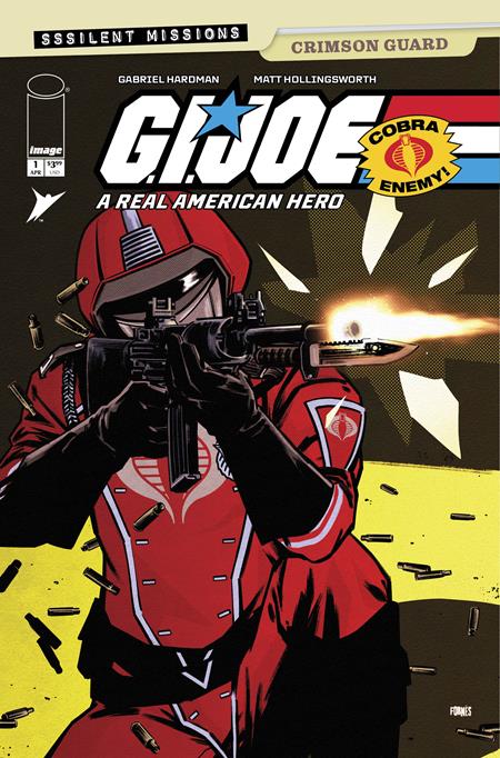 GI JOE A REAL AMERICAN HERO SSSILENT MISSIONS CRIMSON GUARD #1 (ONE SHOT) CVR B JORGE FORNES VAR (08 Apr Release)