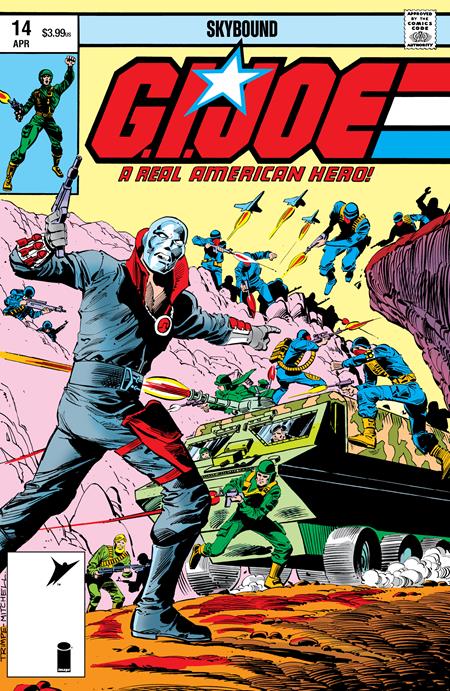 GI JOE A REAL AMERICAN HERO #14 HAMA FILES EDITION CVR A HERB TRIMPE & STEVE MITCHELL