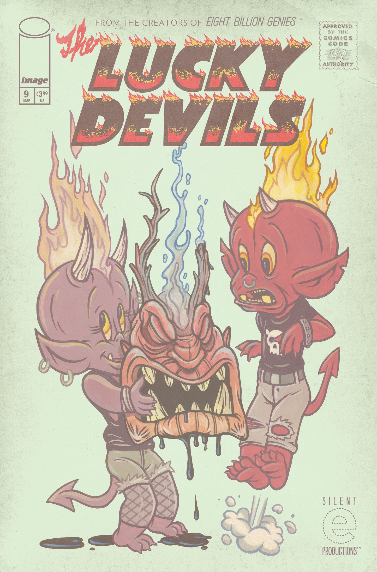 LUCKY DEVILS #9 CVR B STEEVE SEELEY & RYAN BROWNE VAR (MR) (22 Jul Release)