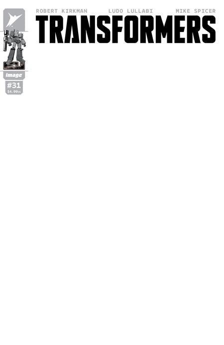 TRANSFORMERS #31 CVR G BLANK SKETCH VAR (08 Apr Release)