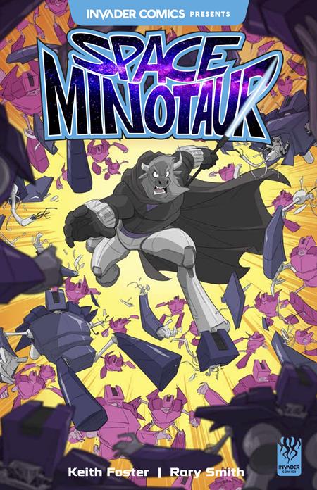 INVADER COMICS PRESENTS SPACE MINOTAUR #1 (ONE SHOT) CVR A RORY SMITH (29 Apr Release)