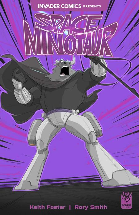 INVADER COMICS PRESENTS SPACE MINOTAUR #1 (ONE SHOT) CVR B RORY SMITH VAR (29 Apr Release)