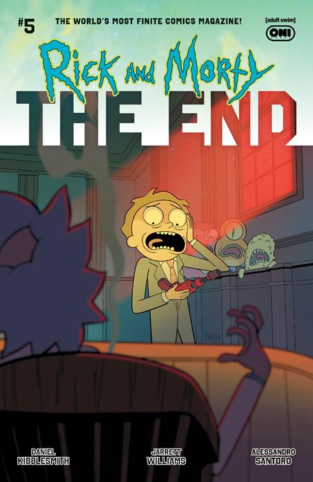 RICK AND MORTY THE END #5 (OF 6) CVR A DAVE BARDIN (08 Apr Release)